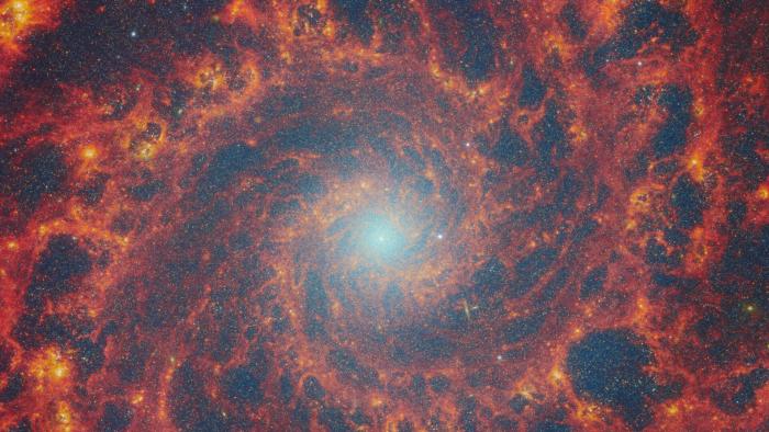 Phantom Galaxy Webb Image 2024