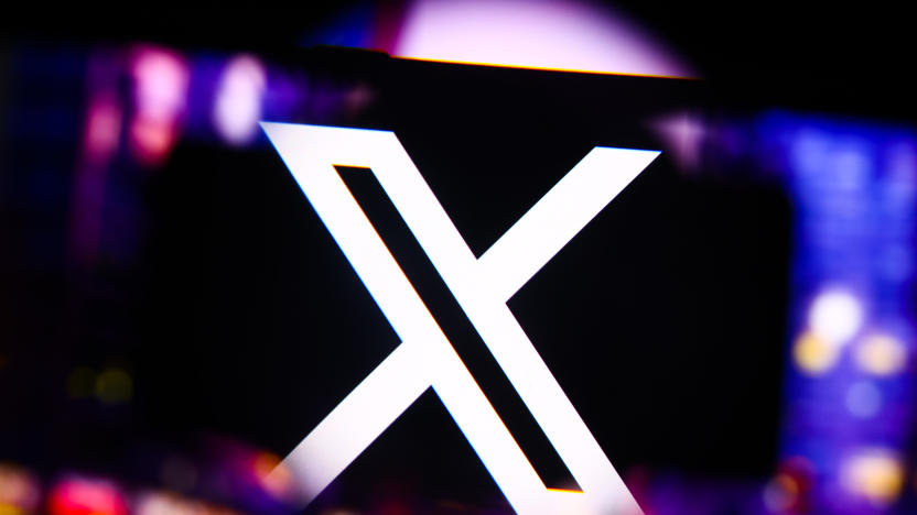 X, former Twitter, logo is screened on a mobile phone for illustration photo. Krakow, Poland on October 17th, 2024. (Photo by Beata Zawrzel/NurPhoto via Getty Images)